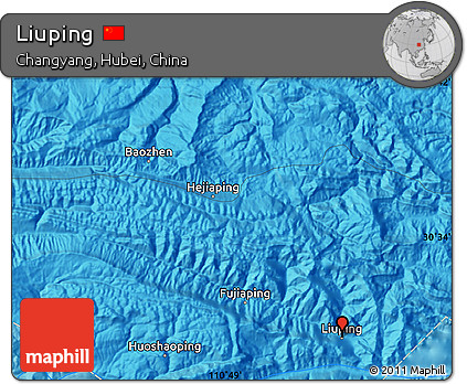 Political Map of Liuping