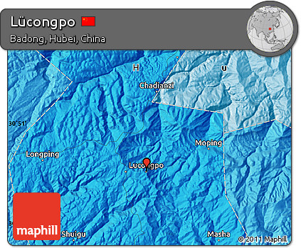 Political Map of Lücongpo