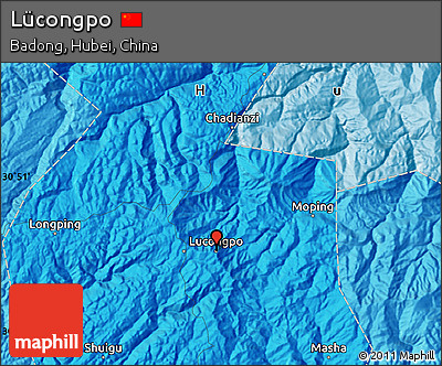 Political Map of Lücongpo