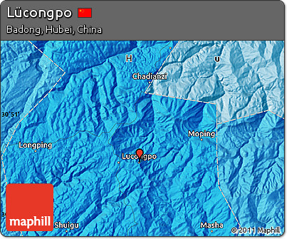 Political Map of Lücongpo