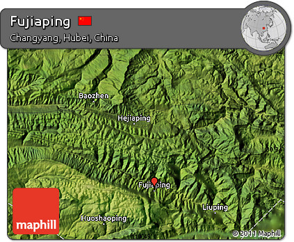 Satellite Map of Fujiaping