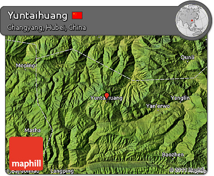 Satellite Map of Yuntaihuang