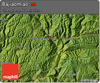 Satellite Map of Bajiaomiao