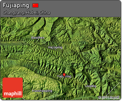 Satellite Map of Fujiaping