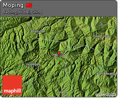 Satellite Map of Moping