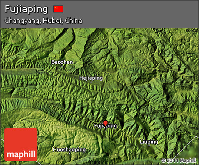 Satellite Map of Fujiaping