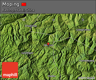Satellite Map of Moping