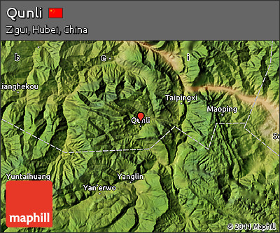 Satellite Map of Qunli
