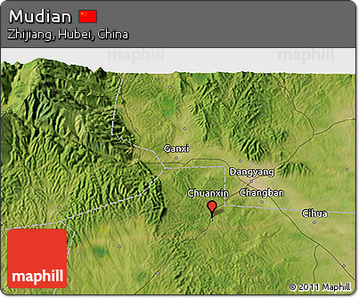 Satellite 3D Map of Mudian