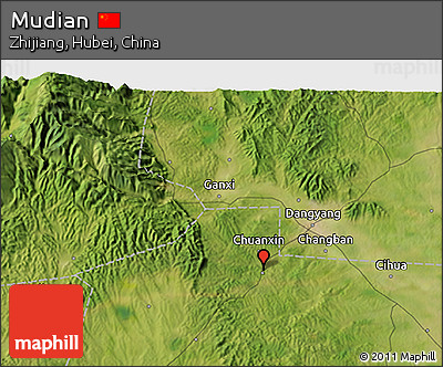 Satellite 3D Map of Mudian