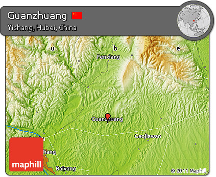 Physical Map of Guanzhuang