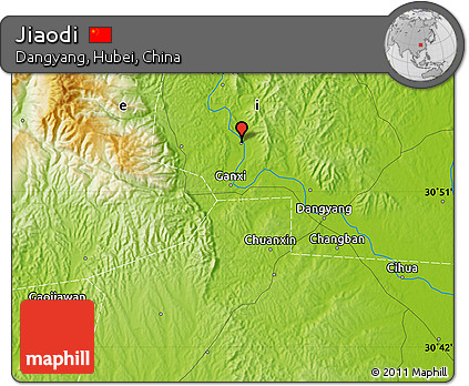 Physical Map of Jiaodi