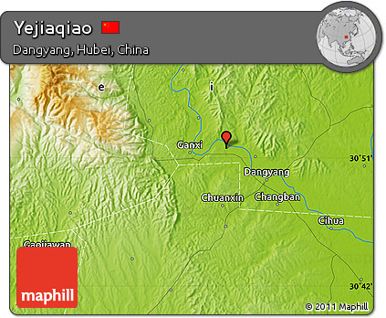 Physical Map of Yejiaqiao