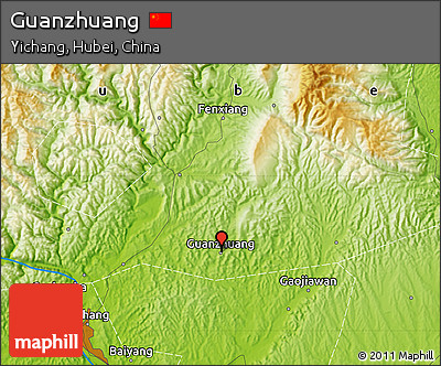 Physical Map of Guanzhuang