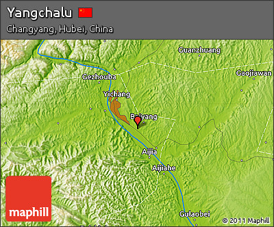 Physical Map of Yangchalu