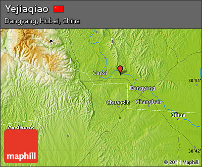 Physical Map of Yejiaqiao
