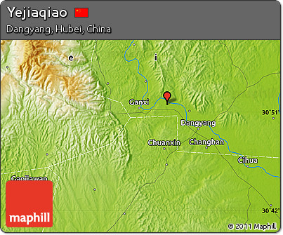 Physical Map of Yejiaqiao