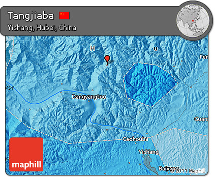 Political Map of Tangjiaba