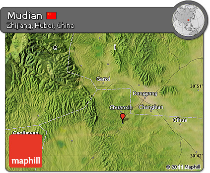 Satellite Map of Mudian