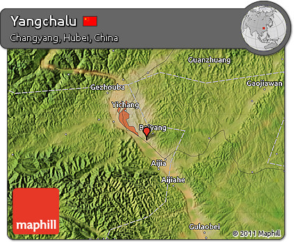 Satellite Map of Yangchalu