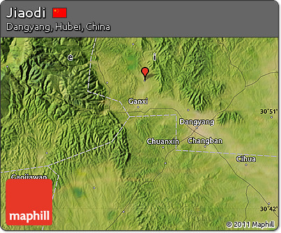 Satellite Map of Jiaodi