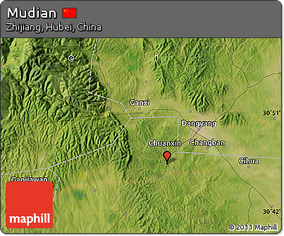 Satellite Map of Mudian