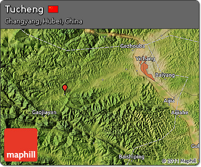 Satellite Map of Tucheng