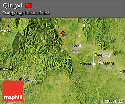 Satellite Map of Qingxi