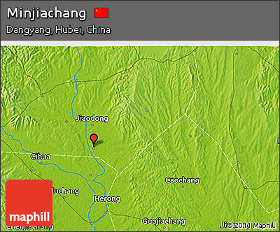 Physical 3D Map of Minjiachang