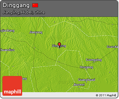 Physical 3D Map of Dinggang