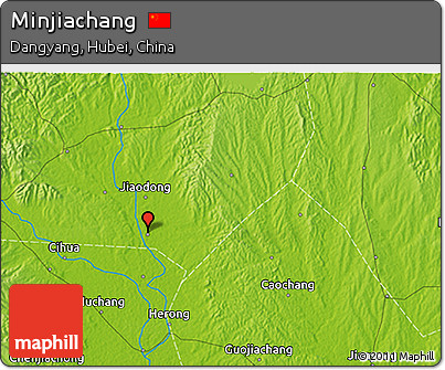 Physical 3D Map of Minjiachang