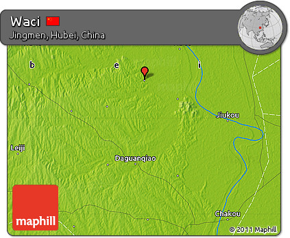 Physical Map of Waci