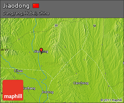Physical Map of Jiaodong