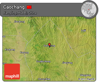 Satellite Map of Caochang
