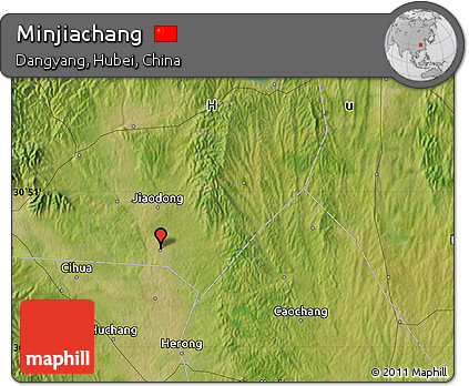 Satellite Map of Minjiachang