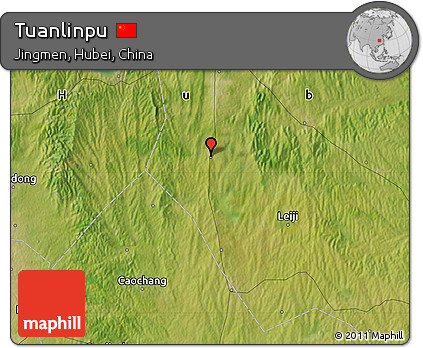 Satellite Map of Tuanlinpu