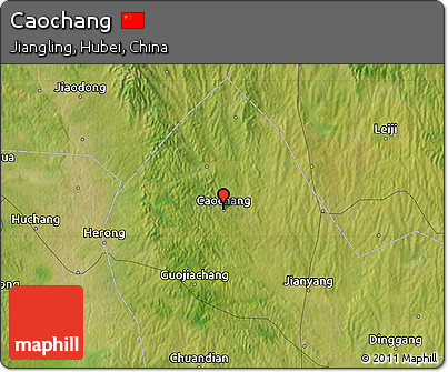 Satellite Map of Caochang