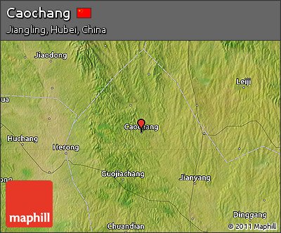 Satellite Map of Caochang