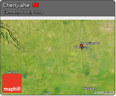 Satellite 3D Map of Chenjiahe