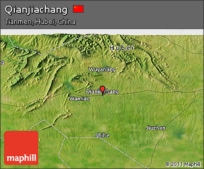 Satellite 3D Map of Qianjiachang