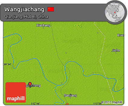 Physical Map of Wangjiachang