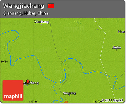 Physical Map of Wangjiachang