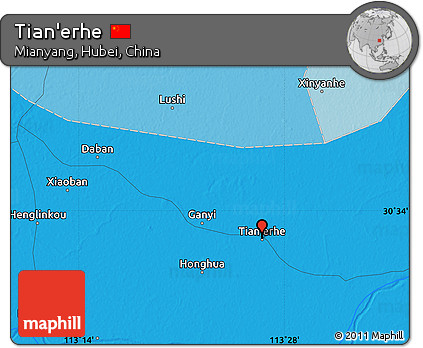 Political Map of Tian'erhe
