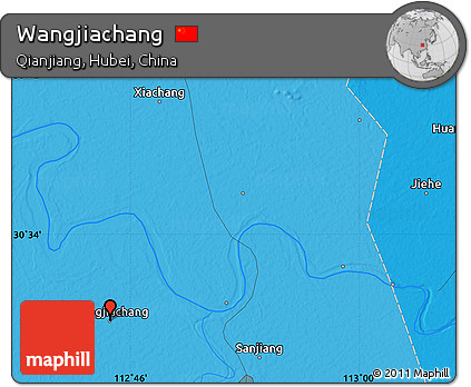 Political Map of Wangjiachang