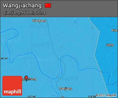 Political Map of Wangjiachang