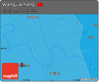 Political Map of Wangjiachang