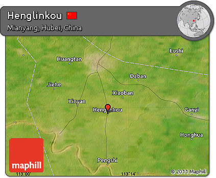 Satellite Map of Henglinkou