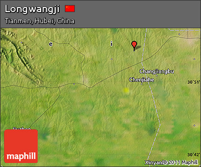 Satellite Map of Longwangji