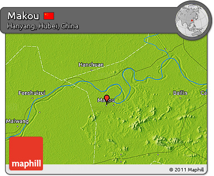 Physical 3D Map of Makou