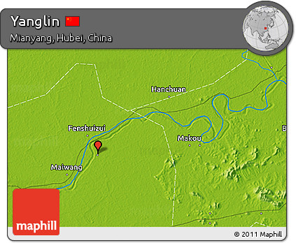 Physical 3D Map of Yanglin